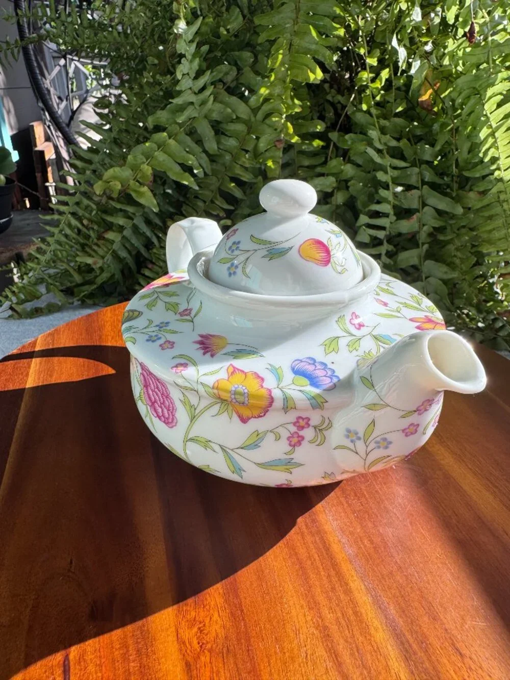 Vintage Toscany Avignon Floral Teapot, Japan - Fine China Cottagecore Tea Pot